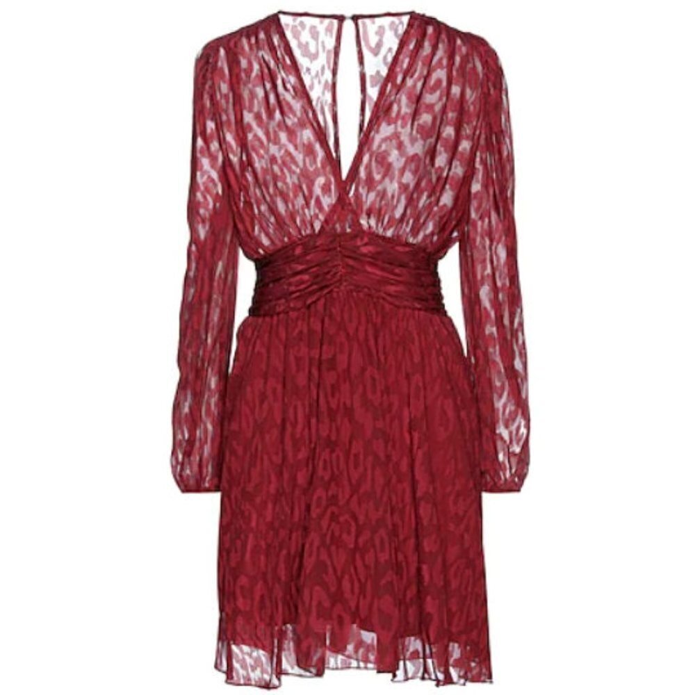 VANESSA SCOTT Lace Dress Brick Red Size: M NWT